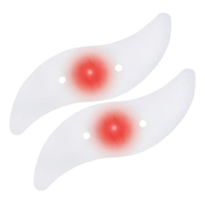 Set 5 buc Lumini ambientale LED cu 3 moduri de iluminare pentru spite Bicicleta, Rosu foto