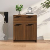vidaXL Servantă, stejar maro, 60x30x70 cm, lemn prelucrat