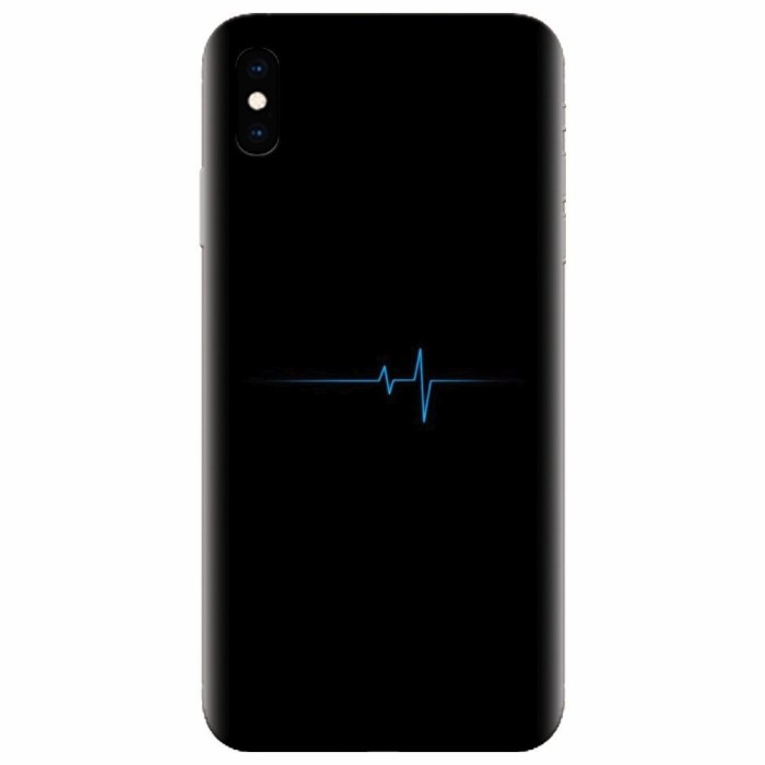 Husa silicon pentru Apple Iphone XS Max, Heartbeat