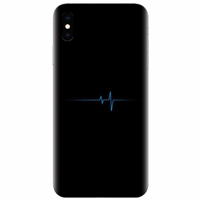 Husa silicon pentru Apple Iphone XS, Heartbeat