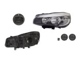 Far BMW Seria 2 Active/Grand Tourer (F45/F46, 06.2014-, partea Stanga, electric, cu motoras, tip bec H7+H7, Magneti Marelli, AL Automotive Lighting