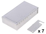 Carcasă de Oțel cu Compartiment 68x122x28mm