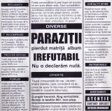 CD Hip Hop: Parazitii - Irefutabil ( 2017, reissue original, stare foarte buna ), Rap