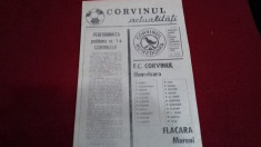 program Corvinul - Flacara Moreni foto