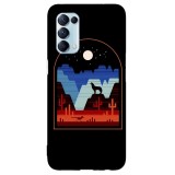 Husa compatibila cu Oppo A5 (2020) model Moon howler, Silicon, TPU, Viceversa, Transparent, Carcasa