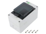 Carcasa modulara ELEKTRO-PLAST 2201-01, 3 module, IP65, ABS Policarbonat, Montare Perete, IK08