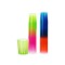Set 50 pahare de shot, 60 ml, 4 culori, transparente, plastic reutilizabil