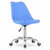 Scaun birou rotativ Leobert Artool Alba, PP albastru, 48.5x56.5x91.5 cm, ergonomic, suporta 120 kg