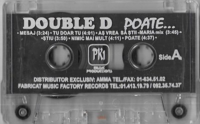 Double D - Poate..., Caseta audio foto