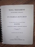 Noul testament evanghelia dupa Ioan Transcriere in Braille