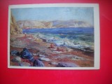 HOPCT 23683 PLAJA SUDAK IN 1925- G K SAVITKI 1887-1949 - RUSIA --MUZEE - CP PICTURA --NECIRCULATAMUNTII