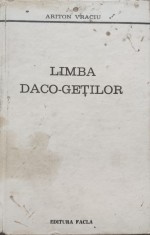 Limba Daco-getilor - Ariton Vraciu , E650