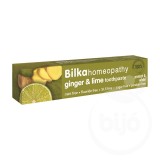 Pasta de dinti Bilka Homeopathy Ginger&amp;Lime Whitening cu Xylitol 75ml
