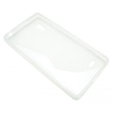 Husa silicon S-line transparenta pentru LG Optimus L9 P760