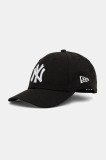 New Era șapcă culoarea negru, 60691059