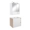Porto 60 complet stejar sonoma alb