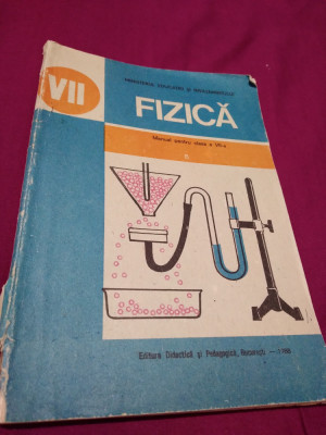 MANUAL DE FIZICA M.PETRESCU PRAHOVA CLSA VII 1988 foto