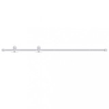 Cumpara ieftin Set feronerie pentru usi glisante, alb, 200 cm, otel