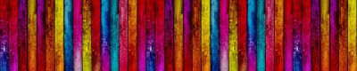 Autocolant Brau Lemn Colorat foto
