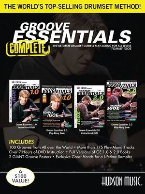 Tommy Igoe - Groove Essentials 1.0/2.0 Complete: Includes 2 Books, 2 DVDs, and 2 Posters