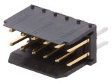 Soclu cablu-placă tată Dubox 2,54mm 12 PIN THT aurit