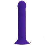 PRETTY LOVE - MURRAY YOUTH VIBRATING DILDO &amp; RECHARGEABLE VIOLET