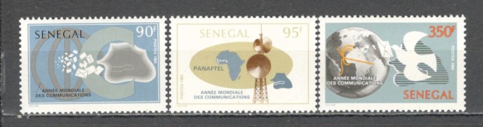 Senegal.1985 Anul mondial al comunicatiilor MS.187