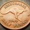Moneda istorica HALF PENNY - AUSTRALIA, anul 1949 * cod 4359 B - George VI