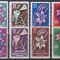 Tangerul Spaniol 1957 - Flori, 2 Serii, Set complet, MNH (vezi descrierea)