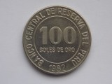 100 SOLES DE ORO 1982 PERU