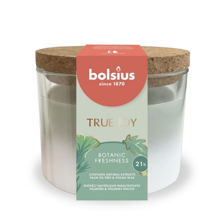 Bolsius True Joy Lum&acirc;nare de prospețime botanică, 75/80 mm