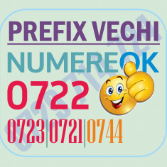 Numere Usoare Prefix Vechi 0722 0744 aur gold platina numar cartela usor cartele