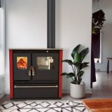 Mașină de gătit cu lemne Verso CS Plus Inox Ceramic