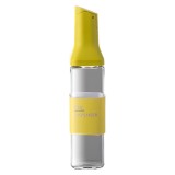Dispenser pentru ulei, flippy, deschidere si inchidere automata a rezervorul, cu inductie gravitationala, 500 ml, 29.5x6x6 cm, galben