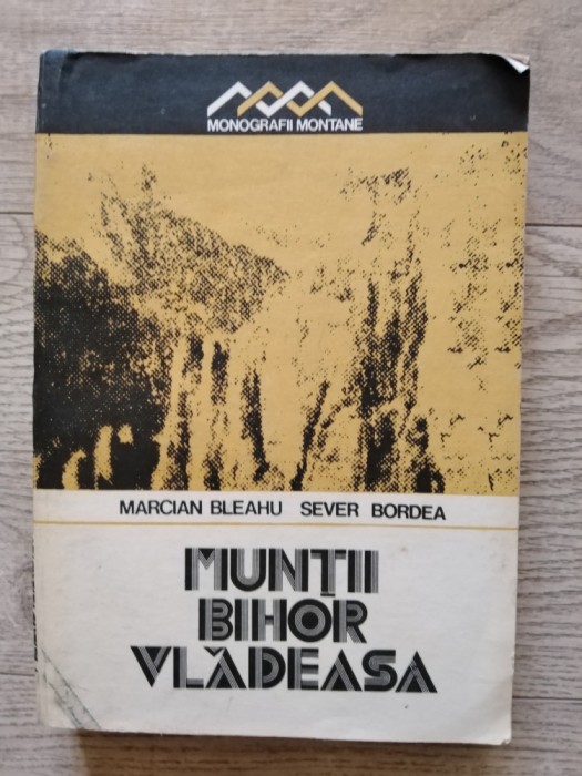 Muntii Bihor Vladeasa, cu harta
