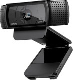 CAMERA web LOGITECH C920, Full HD rez 1920 x 1080, USB 2.0, microfon, negru, &quot;960-001055&quot; (timbru verde 0.18 lei)