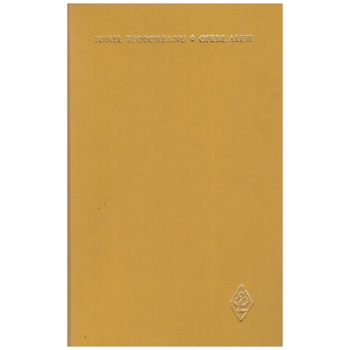 Ionel Teodoreanu - Opere alese vol.1-3 - Ulita copilariei/La