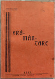 DIMITRIE FARA - FRAMANTARE: ROMAN DRAMATIC IN 5 ACTE &amp; 1 TABLOU (TIMISOARA 1933)