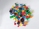 Lot mare pioni lemn si plastic, cca 2.5cm