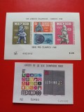 MEXIC, SPORT -= BLOCURI MNH IMPERF.