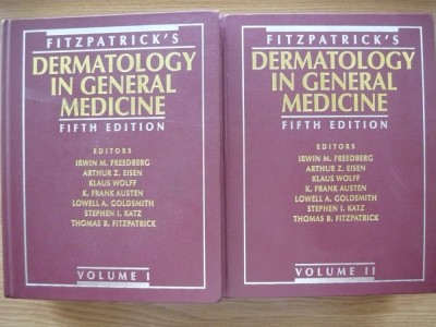 FITZPATRICK&amp;#039;S DERMATOLOGY IN GENERAL MEDICINE - 2 volume, editia a 5-a - 2000 foto