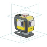 Nivela laser in cruce Nivel System CL4D-B, 4D, Multifuncționala, laser rosu, 4 planuri laser (360 grade)