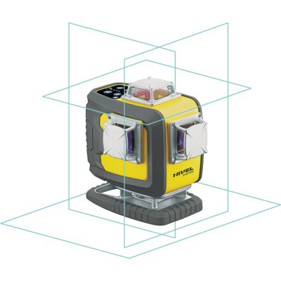 Nivela laser in cruce Nivel System CL4D-B, 4D, Multifuncționala, laser rosu, 4 planuri laser (360 grade) foto