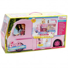 Set de joaca Mattel Barbie, Rulota complet utilata foto