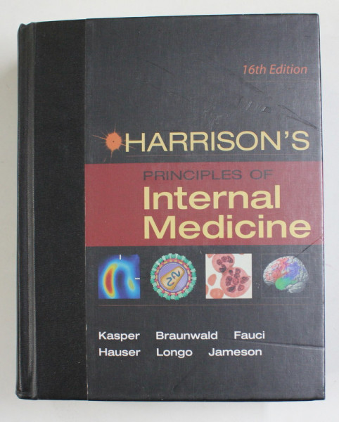 HARRISON &#039;S PRINCIPLES OF INTERNAL MEDICINE by KASPER ...JAMESON , 16 th EDITION , 2005