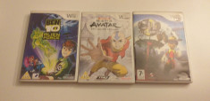 LOT 3 jocuri - Ben 10 - Avatar - CID - Nintendo Wii [Second hand] foto