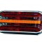 Stop lampa spate cu LED Fristom FT-230, 12/24V 214x94x38mm, montare surub cu spatiu 150mm, cablu 1m; indicator dinamic; cu indicator led; element ref