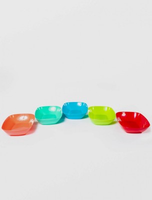 BOL SNACK NR.1 PP STERK 11cm X 14cm X 4cm PLASTIC DIVERSE CULORI foto