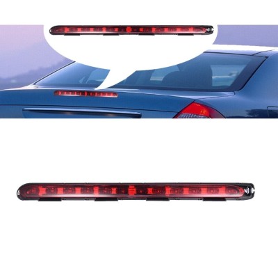 Stop suplimentar frana spate MERCEDES Clasa E (W211) 03.2002-06.2006, partea central, dynamic; LED; rosu; TUNING, Sedan, foto