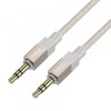Cablu Audio Auxiliar HOCO UPA32, 3.5mm la 3.5mm, Conectori Auriti, Auriu